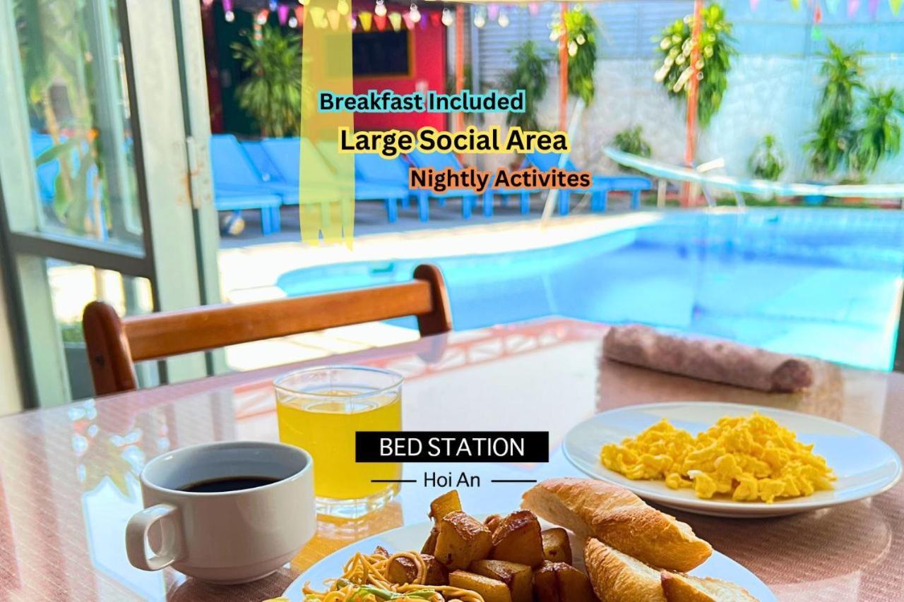 Bed Station Hostel & Pool Bar Hoi An " Former Sunflower" المظهر الخارجي الصورة