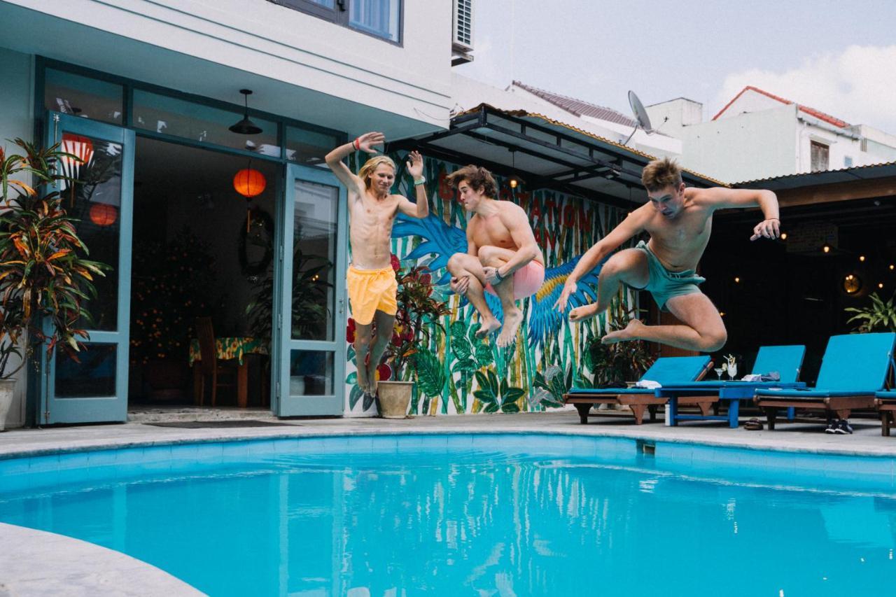 Bed Station Hostel & Pool Bar Hoi An " Former Sunflower" المظهر الخارجي الصورة